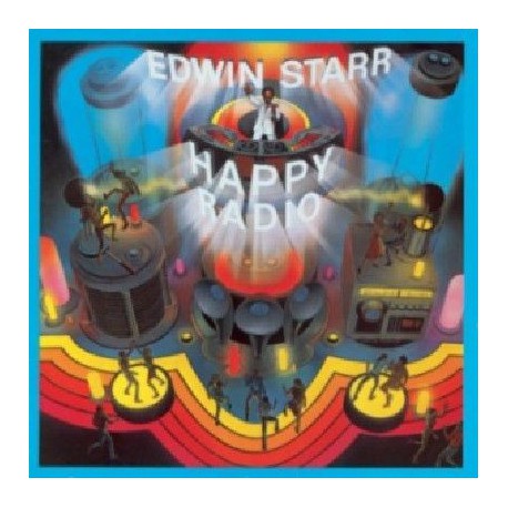 Edwin Starr ‎– H.A.P.P.Y. Radio Happy - LP Disco Vinyl