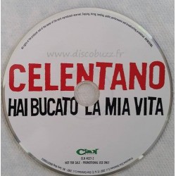 Adriano Celentano ‎– Hai Bucato La Mia Vita - CDr Single Promo