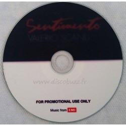 Valerio Scanu - Sentimento - CDr Single Promo