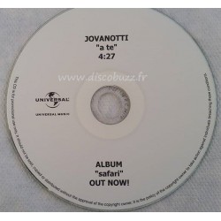 Jovanotti - A Te - CDr Single Promo - from Safari Album