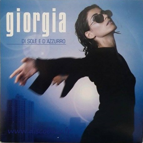 Giorgia ‎Todrani – Di Sole E D'Azzurro - CD Single Cardboard Sleeve