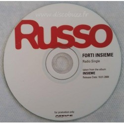 Russo - Forti Insieme - CDr Single Promo