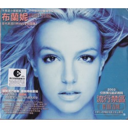 Britney Spears ‎– In The Zone - CD Album Taiwan