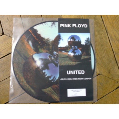 Pink Floyd ‎– United - Picture Disc Edition - Limited Edition Live Hyde Park
