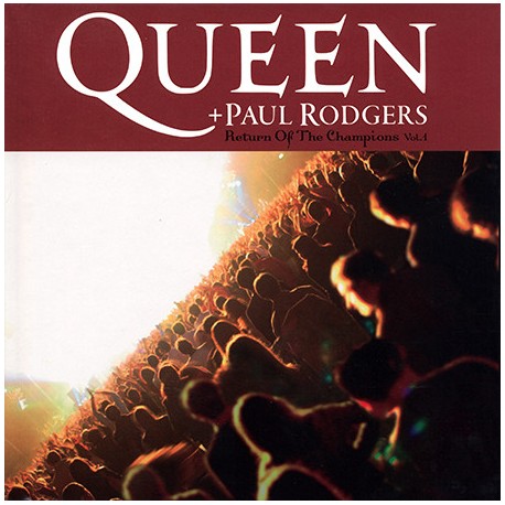 Queen + Paul Rodgers ‎– Return Of The Champions Vol.1 - CD Book Album