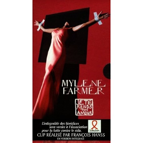 Mylene Farmer ‎– Je Te Rends Ton Amour - Vidéo VHS Single SECAM