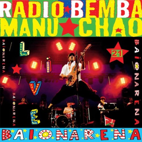 Radio Bemba & Manu Chao ‎– Live Baionarena - Live - Triple LP Vinyl + 2 CD
