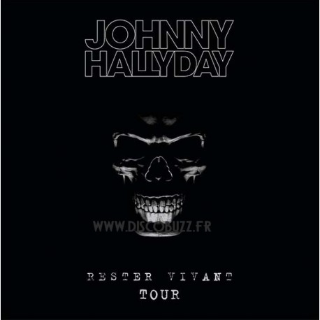 Johnny Hallyday - Rester Vivant Tour Live Audio - Triple LP Vinyl Album Deluxe Edition Gatefold