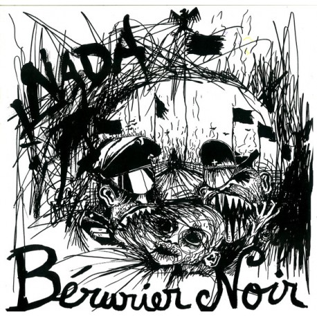 Bérurier Noir ‎– Nada Nada - Maxi Vinyl 12 inches - Black Cover
