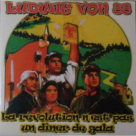 Ludwig Von 88 ‎– La Révolution N'Est Pas Un Dîner De Gala - Double LP Vinyl Album