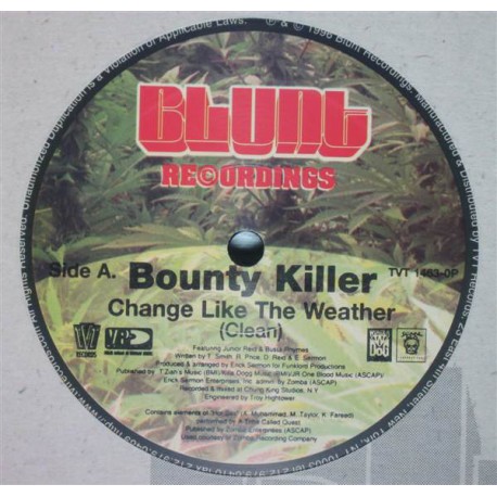 Bounty Killer ‎– Change Like The Weather - Maxi Vinyl 12 inches