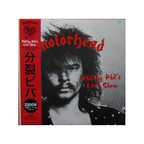 Motörhead - Philthy Phil's Last Show - LP Vinyl Album - Coloured Test Pressing