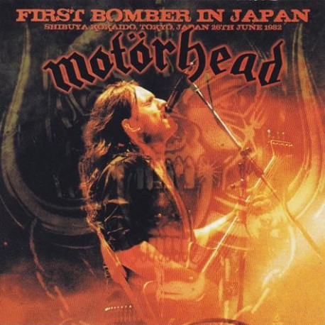 Motörhead ‎– First Bomber In Japan - LP Vinyl Album - Coloured Orange