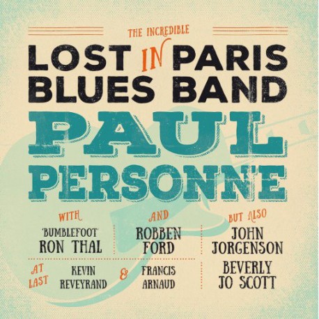 Paul Personne ‎– Lost In Paris Blues Band - Double LP Vinyl 