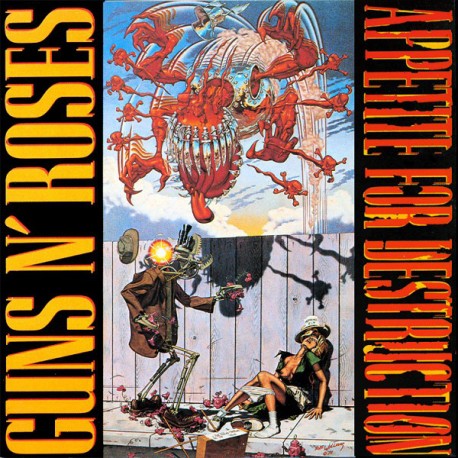 Guns N' Roses ‎– Appetite For Destruction - LP Vinyl Album - Coloured Edition