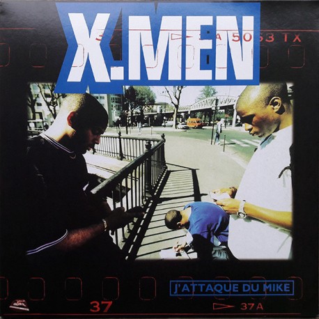 X.Men - Diable Rouge ‎– J'Attaque Du Mike - L'Homme Que L'On Nomme Diable Rouge - LP Vinyl