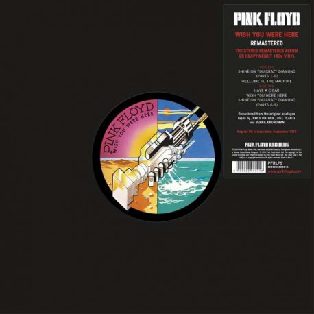 Pink Floyd ‎– Wish You Were Here - LP Vinyl Album