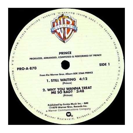 Prince ‎– Still Waiting - Sexy Dancer - Maxi Vinyl 12 inches