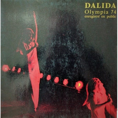 Dalida ‎– Olympia 74 Enregistré En Public - LP Vinyl Album Gatefold