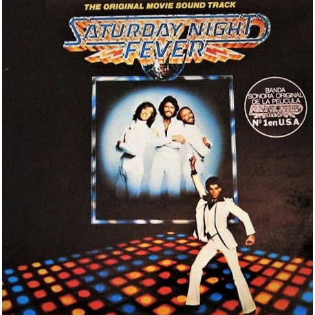 Saturday Night Fever - The Original Movie Sound Track - Double LP Vinyl Album Spain Press