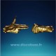 Run The Jewels - Run The Jewels 3 - Double LP Vinyl - Coloured Gold with Gold Pendant Edition