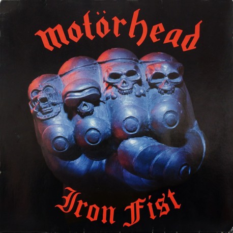 Motörhead ‎– Iron Fist - LP Vinyl Album