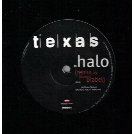 Texas ‎– Halo - Maxi Vinyl 12 inches - Promo France