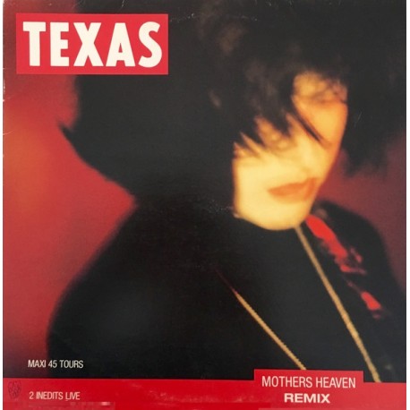 Texas ‎– Mothers Heaven - Maxi vinyl 12 inches promo - Limited