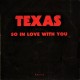 Texas ‎– So In Love With You - Maxi vinyl 12 inches Promo France