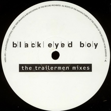 Texas ‎– Black Eyed Boy - Maxi Vinyl 12 inches Promo