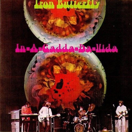 Iron Butterfly ‎– In-A-Gadda-Da-Vida - LP Vinyl Album - Psychedelic Splatter Edition 2017