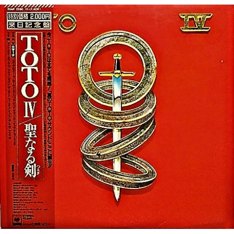 Toto ‎– Toto IV - LP Vinyl Album - Original Japan Press with Obi & insert