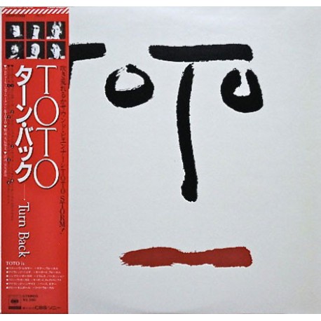 Toto ‎– Turn Back - LP Vinyl Album + Obi + Gatefold Poster - Japan Press