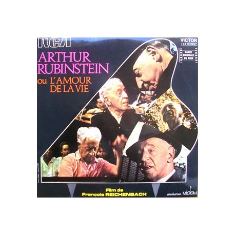 Musique de film - Arthur Rubinstein ‎– L'Amour De La Vie - Vinyl LP 