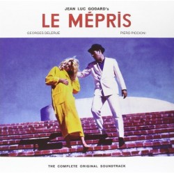 Le Mépris - The Complete Original Soundtrack Jean Luc Godard - Double LP Vinyl Album