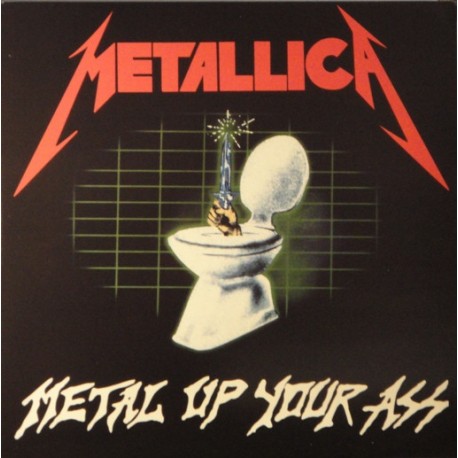 Metallica ‎– Metal Up Your Ass - LP Vinyl Album - Coloured Record