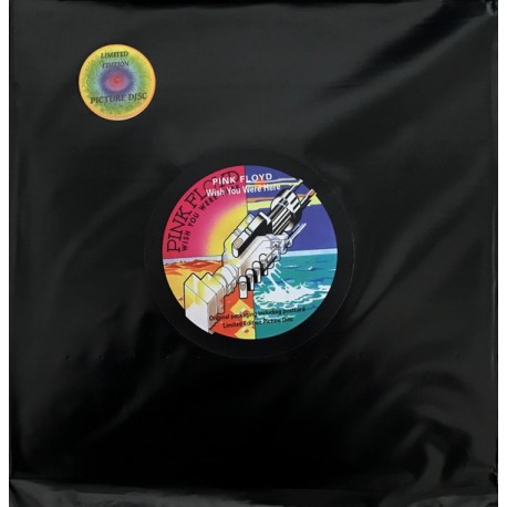 Pink Floyd ‎– Wish You Were Here - Picture Disc - Limited Edition - LP Vinyl Album + Postcard