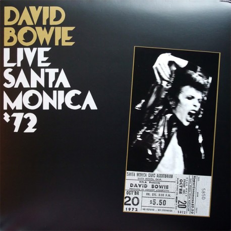 David Bowie ‎- Live Santa Monica '72 - Double LP Vinyl Album - Coloured Edition