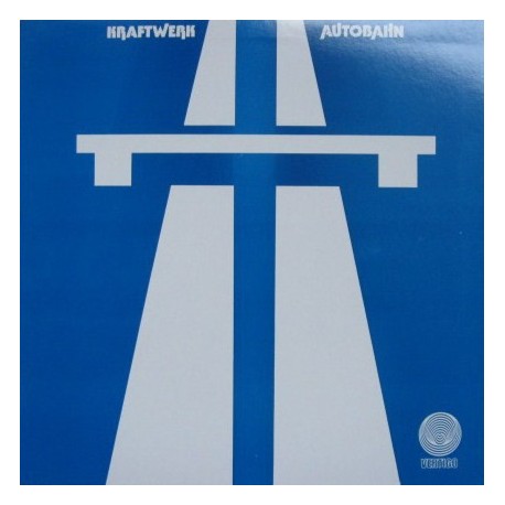 Kraftwerk ‎– Autobahn - LP Vinyl Album - Coloured Blue