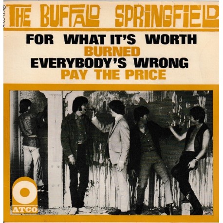 Vinyl EP 45 RPM, 7 Buffalo Springfield, What It's Worth