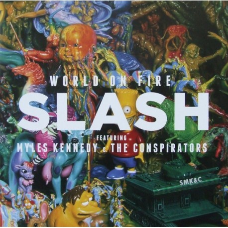 Slash Feat. Myles Kennedy And The Conspirators ‎- World On Fire - Double LP Vinyl Album