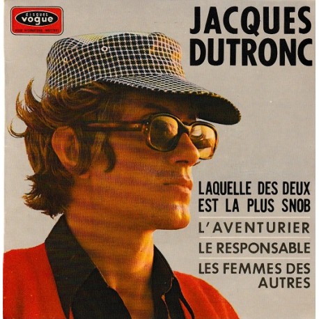 Jacques Dutronc ‎– Laquelle Des Deux Est La Plus Snob - EP Vinyl 45 RPM - 7 inches