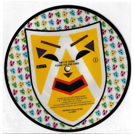 Art Of Noise ‎– Close (To The Edit) - Vinyl 45 RPM Picture Disc