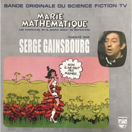 Serge Gainsbourg ‎– Marie Mathématique, les aventures de la petite soeur de Barbarella - LP Vinyl Album