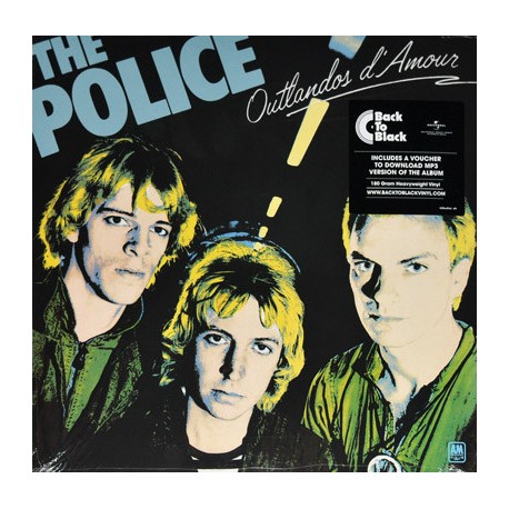 The Police ‎– Outlandos D'Amour - LP Vinyl Album + MP3 Code