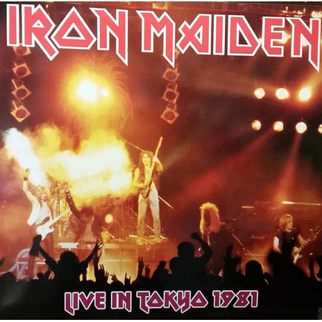 Vinyl Iron Maiden, Live In Tokyo 1981double album,2016, Europe, Nakano