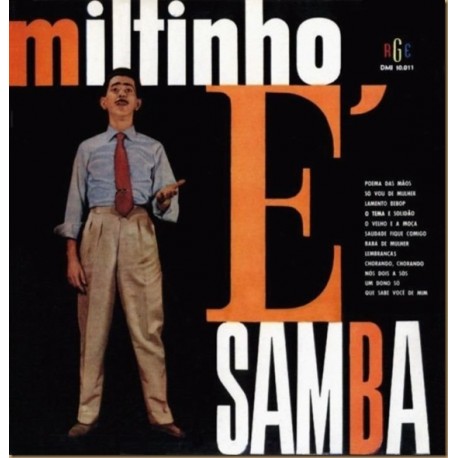 Miltinho ‎– Miltinho É Samba - LP Vinyl + CD Album