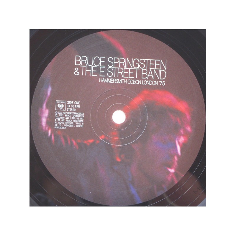 Vinyl Bruce Springsteen, Hammersmith Odeon London 1975, Disquaire Day