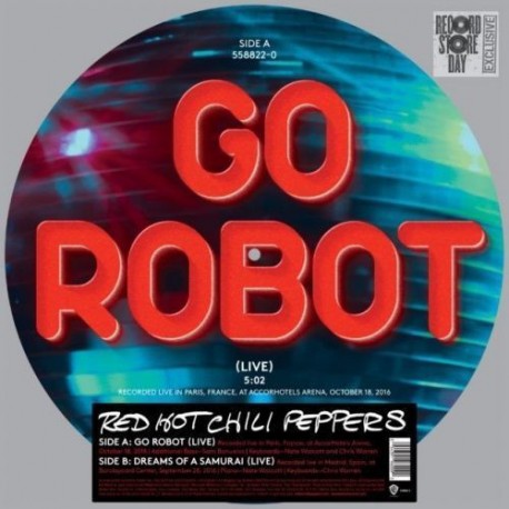 Red Hot Chili Peppers ‎– Go Robot - Maxi Vinyl 12 inches Picture Disc - Disquaire Day