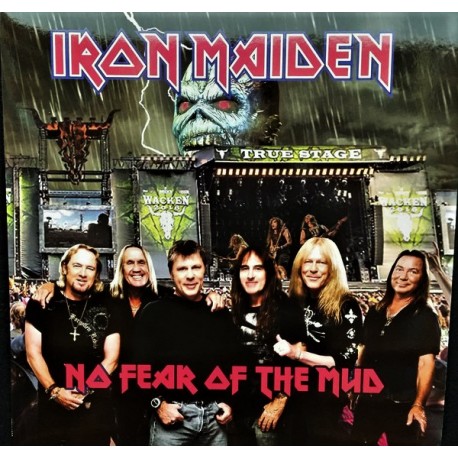 Iron Maiden ‎– No Fear Of The Mud - LP Vinyl Album - Coloured White